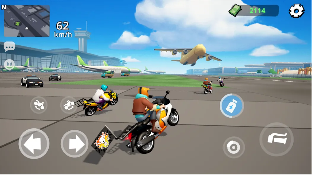 Скачать Moto City: Mad Bike Delivery (Мото Сити) взлом на бесконечные деньги + мод меню screen 4