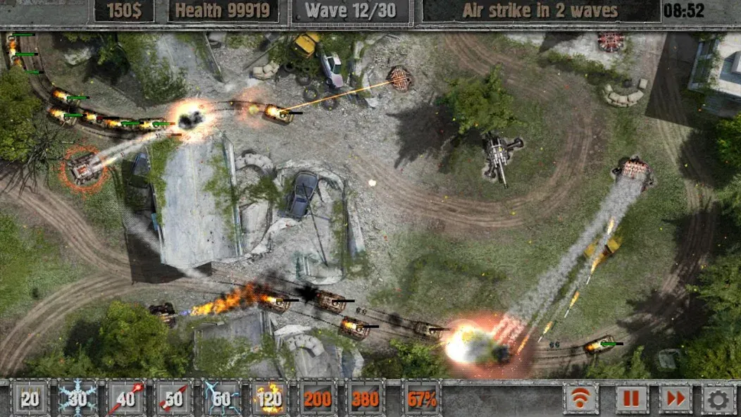 Скачать Defense Zone 2 HD Lite (Дефенс Зон 2  Лайт) взлом на бесконечные деньги + мод меню screen 1