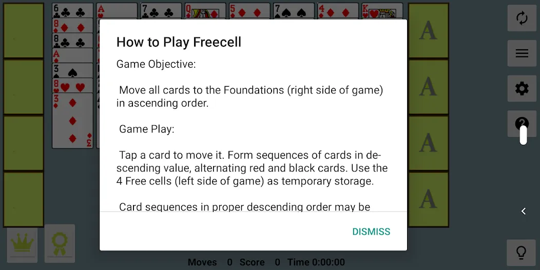 Скачать FreeCell with Leaderboards (Фрикел с таблицей лидеров) взлом на бесконечные деньги + мод меню screen 5