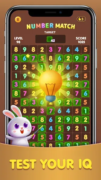 Скачать Number Match: Ten Crush Puzzle (Намбер Матч) взлом на бесконечные деньги + мод меню screen 3