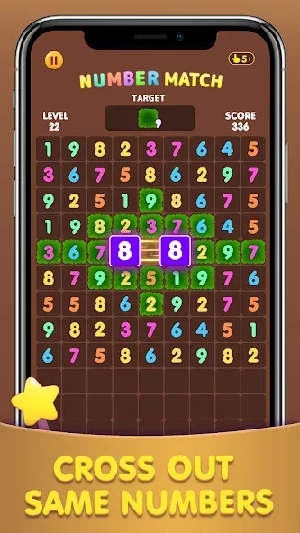 Скачать Number Match: Ten Crush Puzzle (Намбер Матч) взлом на бесконечные деньги + мод меню screen 5