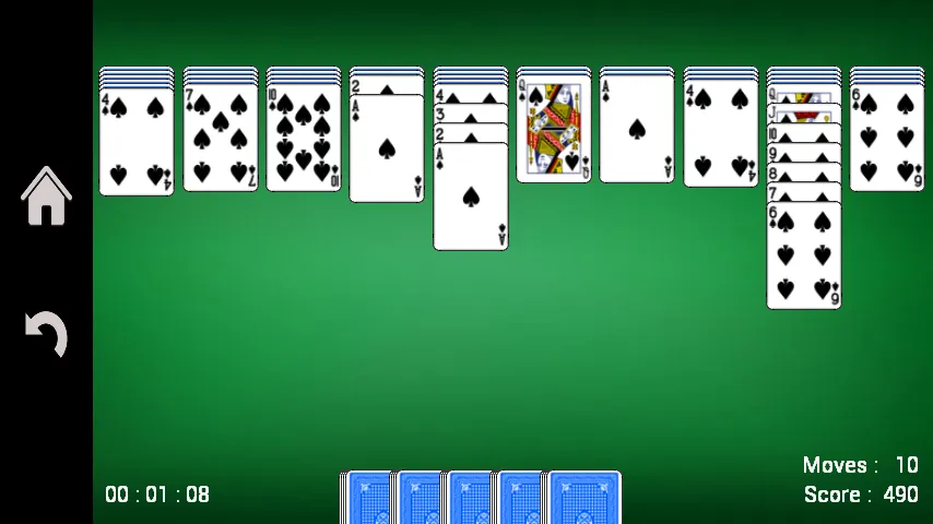 Скачать Spider Solitaire взлом на бесконечные деньги + мод меню screen 1