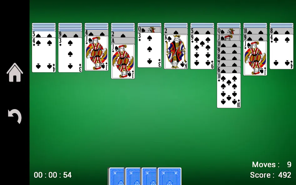 Скачать Spider Solitaire взлом на бесконечные деньги + мод меню screen 5