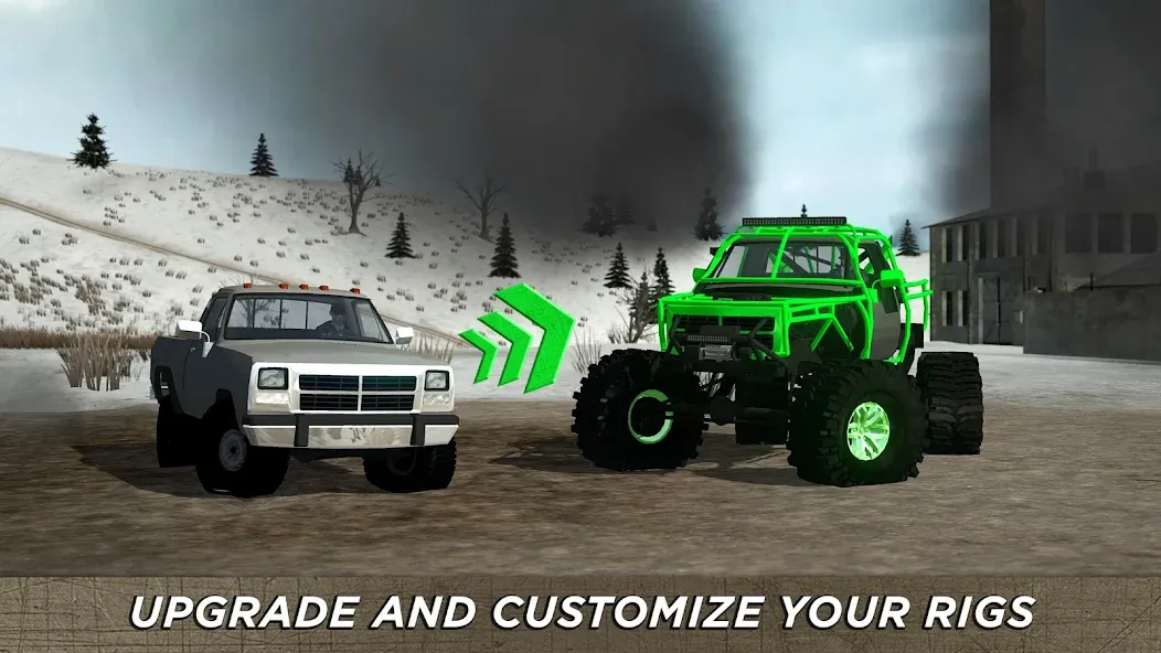 Скачать 4×4 Mania: SUV Racing (х4 Мания) взлом на бесконечные деньги + мод меню screen 5