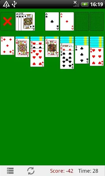 Скачать Classic Solitaire взлом на бесконечные деньги + мод меню screen 2