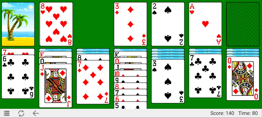 Скачать Classic Solitaire взлом на бесконечные деньги + мод меню screen 5