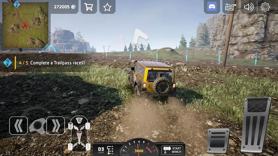 Скачать Off Road 4×4 Driving Simulator (Офф Роад) взлом на бесконечные деньги + мод меню screen 2