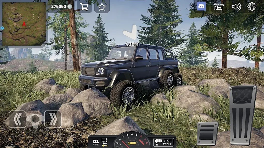 Скачать Off Road 4×4 Driving Simulator (Офф Роад) взлом на бесконечные деньги + мод меню screen 3