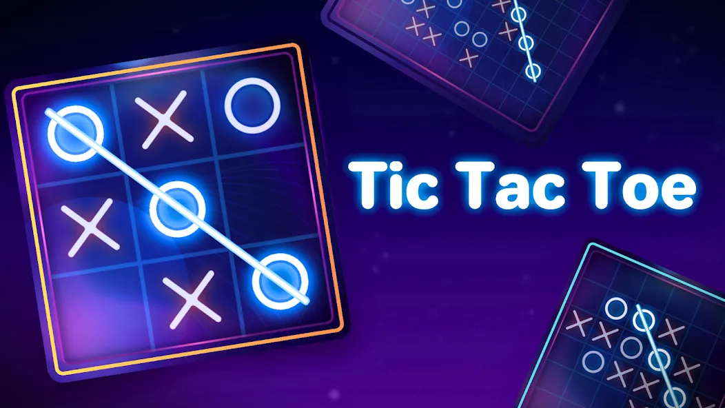 Скачать Tic Tac Toe 2 Player: XO Game (Тик Так Тоу 2 игрока) взлом на бесконечные деньги + мод меню screen 1