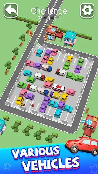 Скачать Car Parking Games: Parking Jam (Кар Паркинг Джем) взлом на бесконечные деньги + мод меню screen 5