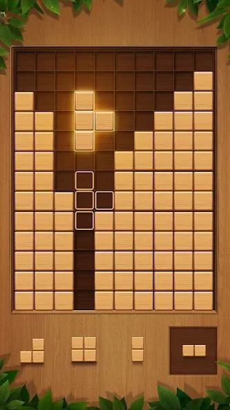 Скачать QBlock: Wood Block Puzzle Game (Вуд Блок Пазл) взлом на бесконечные деньги + мод меню screen 3