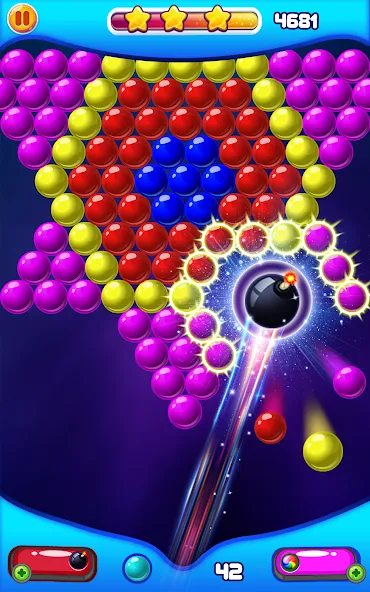 Скачать Bubble Shooter 2 (Бабл Шутер 2) взлом на бесконечные деньги + мод меню screen 5