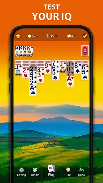 Скачать Spider Solitaire Classic взлом на бесконечные деньги + мод меню screen 4