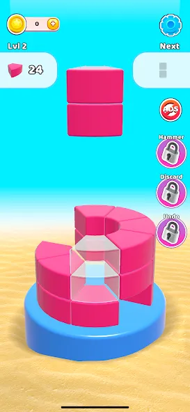 Скачать Color Wall 3D: Brain Puzzle (Цветная стена 3D) взлом на бесконечные деньги + мод меню screen 1