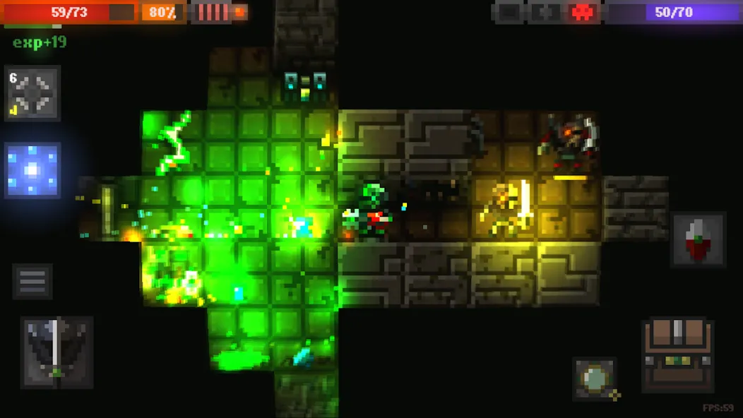 Скачать Caves (Roguelike) взлом на бесконечные деньги + мод меню screen 2