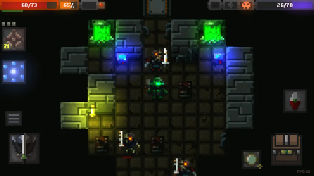 Скачать Caves (Roguelike) взлом на бесконечные деньги + мод меню screen 3