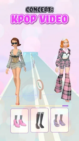 Скачать Fashion Battle — Dress up game взлом на бесконечные деньги + мод меню screen 1