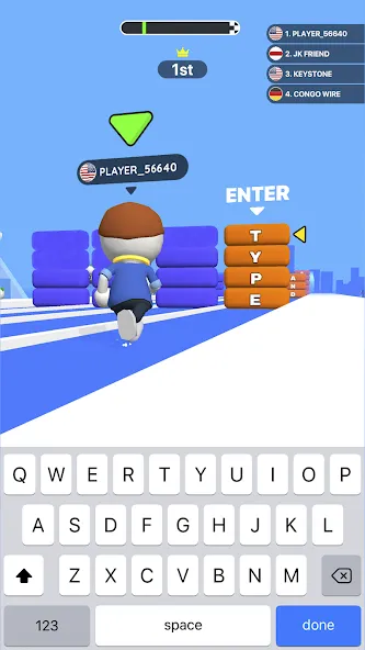 Скачать Type Sprint: Typing Games (Тайп Спринт) взлом на бесконечные деньги + мод меню screen 3