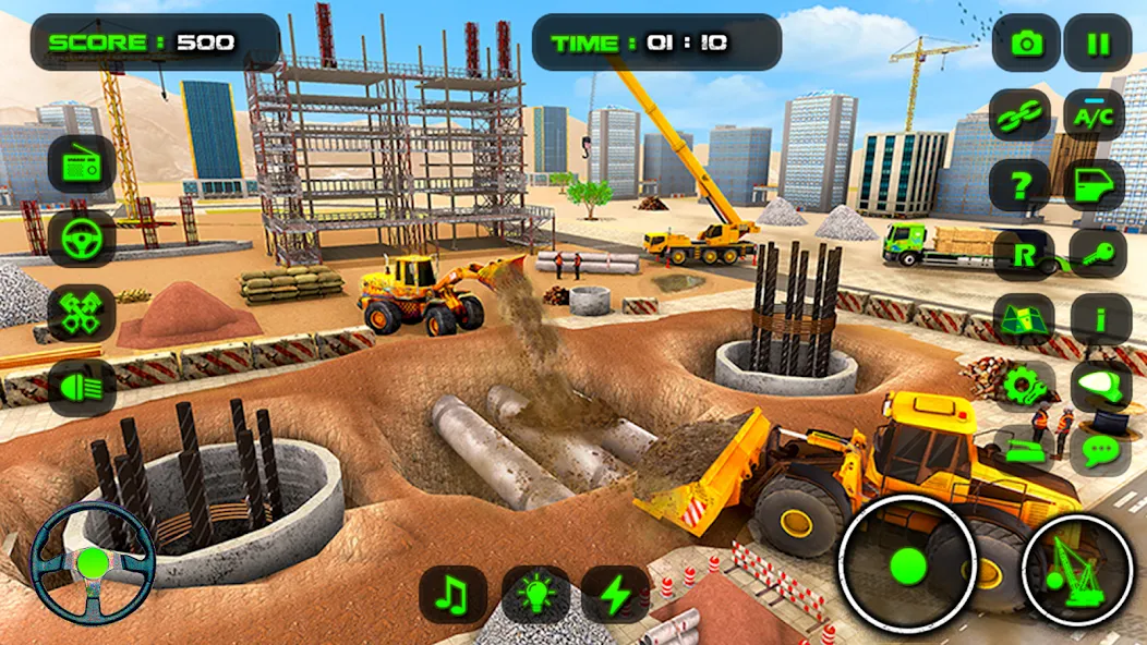 Скачать City Construction: Sand Games взлом на бесконечные деньги + мод меню screen 3