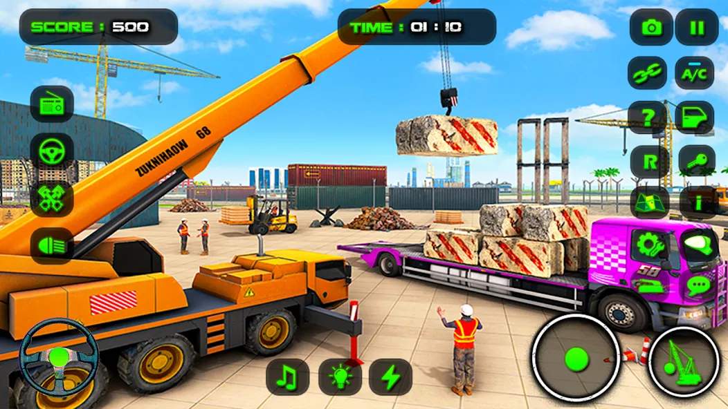 Скачать City Construction: Sand Games взлом на бесконечные деньги + мод меню screen 4