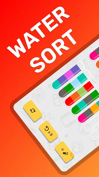 Скачать Water Sort Puzzle Color Game взлом на бесконечные деньги + мод меню screen 1