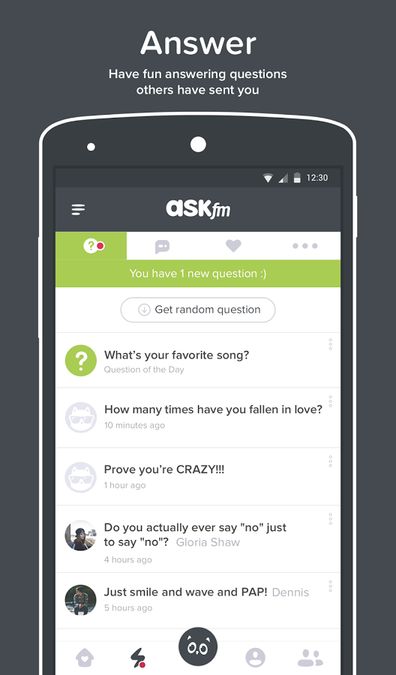 Скачать Ask.fm на Андроид — Русская версия screen 3
