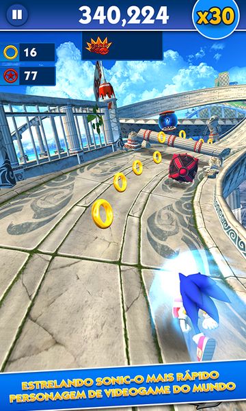 Скачать Sonic Dash на Андроид — Мод все персонажи screen 2