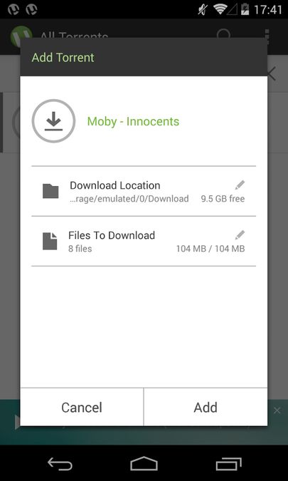 Скачать uTorrent PRO MOD на Андроид screen 4