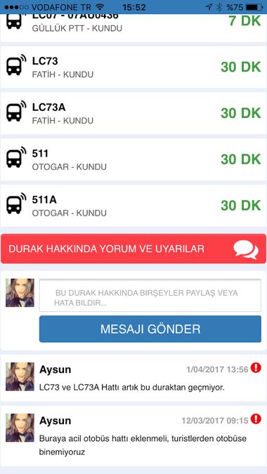 Скачать Где автобусы — 16 в городе на Андроид screen 4