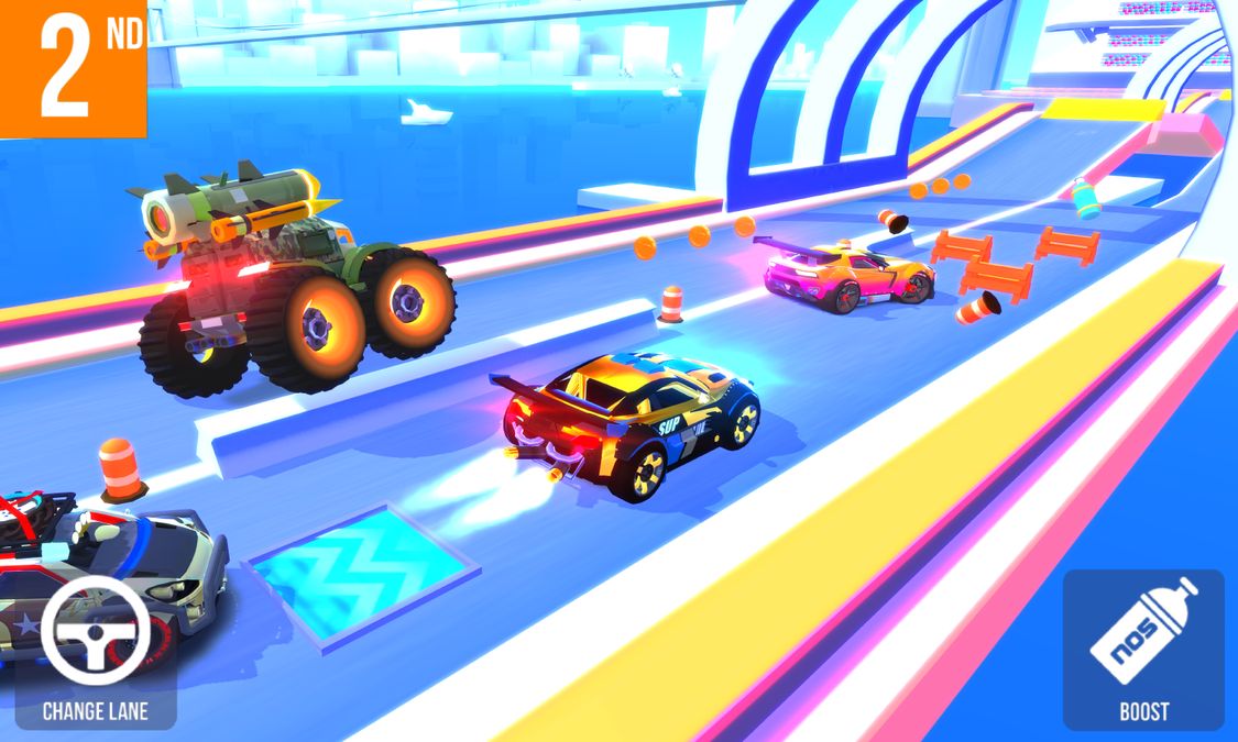Скачать SUP Multiplayer Racing на Андроид — Мод открытые покупки screen 3