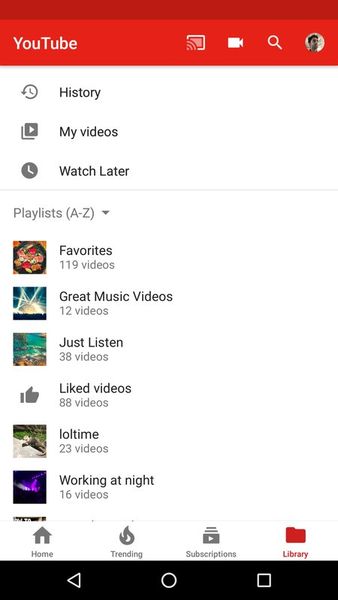 Скачать YouTube на Андроид — Стабильная версия screen 4