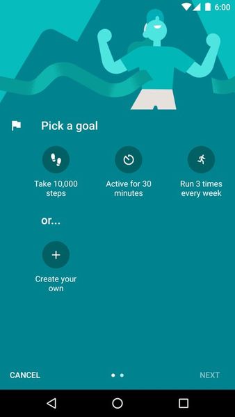 Скачать Google Fit – фитнес-трекер на Андроид screen 2