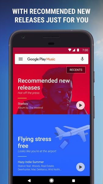 Скачать Google Play Музыка на Андроид screen 3