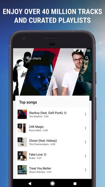 Скачать Google Play Музыка на Андроид screen 4