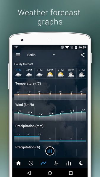 Скачать Прозрачные часы и погода на Андроид screen 5