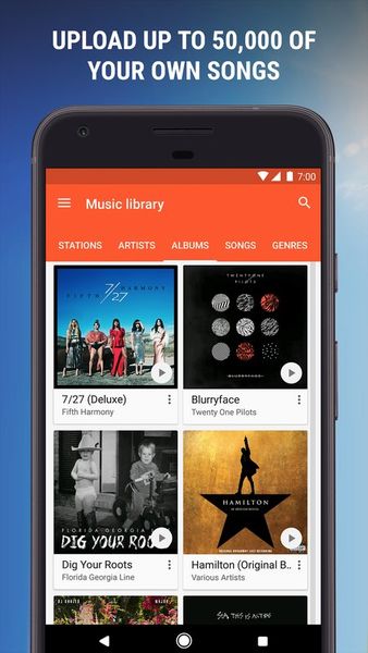 Скачать Google Play Музыка на Андроид screen 5