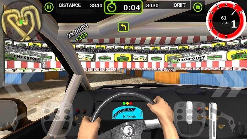 Скачать Rally Racer Dirt на Андроид screen 1