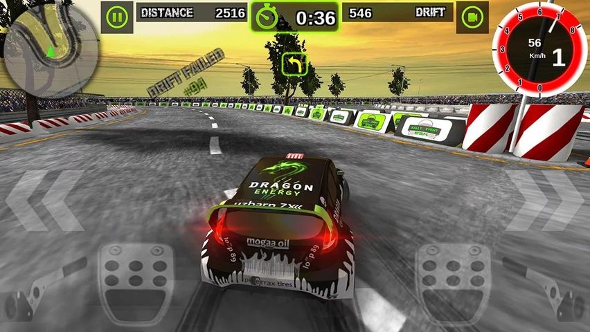 Скачать Rally Racer Dirt на Андроид screen 2