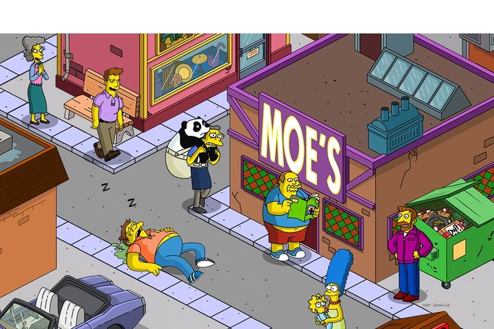 Скачать The Simpsons: Tapped Out на Андроид — Русская версия screen 2
