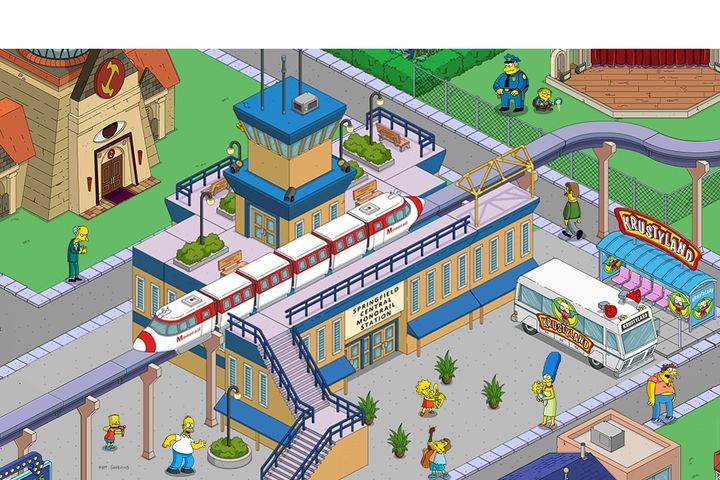 Скачать The Simpsons: Tapped Out на Андроид — Русская версия screen 3