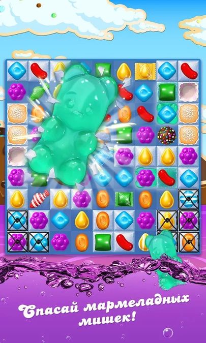 Скачать Candy Crush Soda Saga на Андроид — Мод Unlock all screen 3
