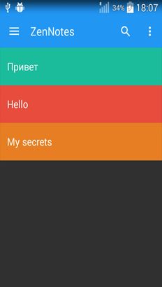 Скачать ZenNotes — безопасный блокнот на Андроид screen 3