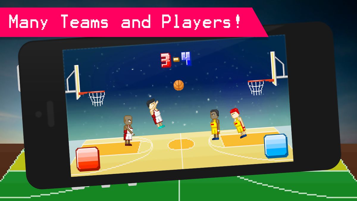 Скачать Funny Basketball — 2 Player Games на Андроид screen 3