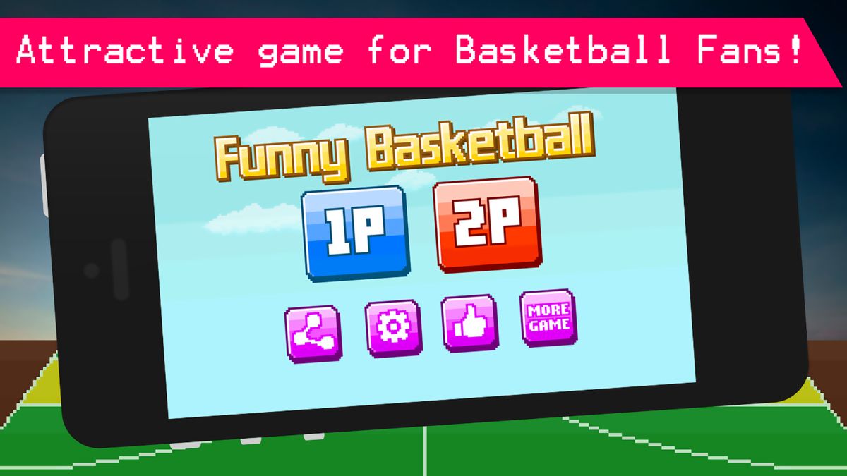 Скачать Funny Basketball — 2 Player Games на Андроид screen 1