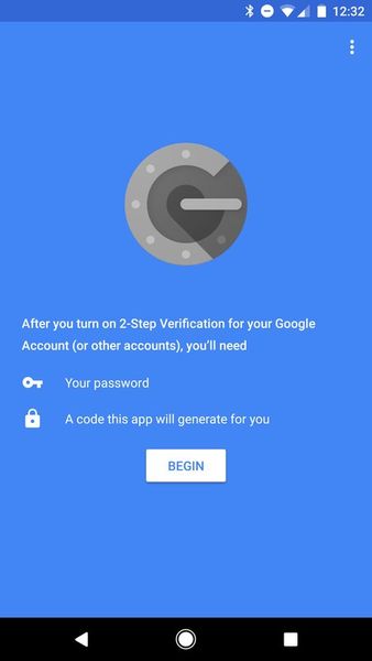 Скачать Google Authentificator на Андроид — Русская версия screen 1