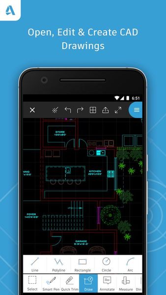 Скачать AutoCad 360 на Андроид — Оптимизированная версия screen 1