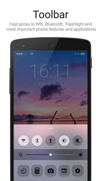 Скачать Lock Screen Iphone style на Андроид screen 2