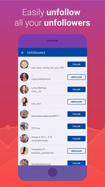 Скачать Analytics for Instagram на Андроид screen 3