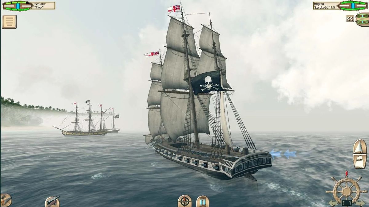 Скачать The Pirate: Caribbean Hunt на Андроид — Мод много монет screen 1