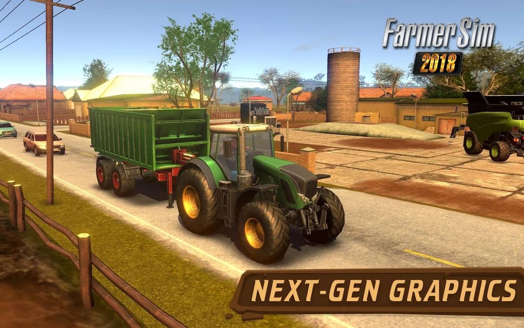 Скачать Farmer Sim 2018 на Андроид — Официальная версия screen 2